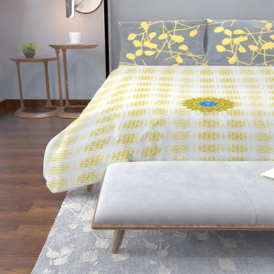 AetherX Prana Bed Quilt (Version 2: Gold - Twin, Queen, King)