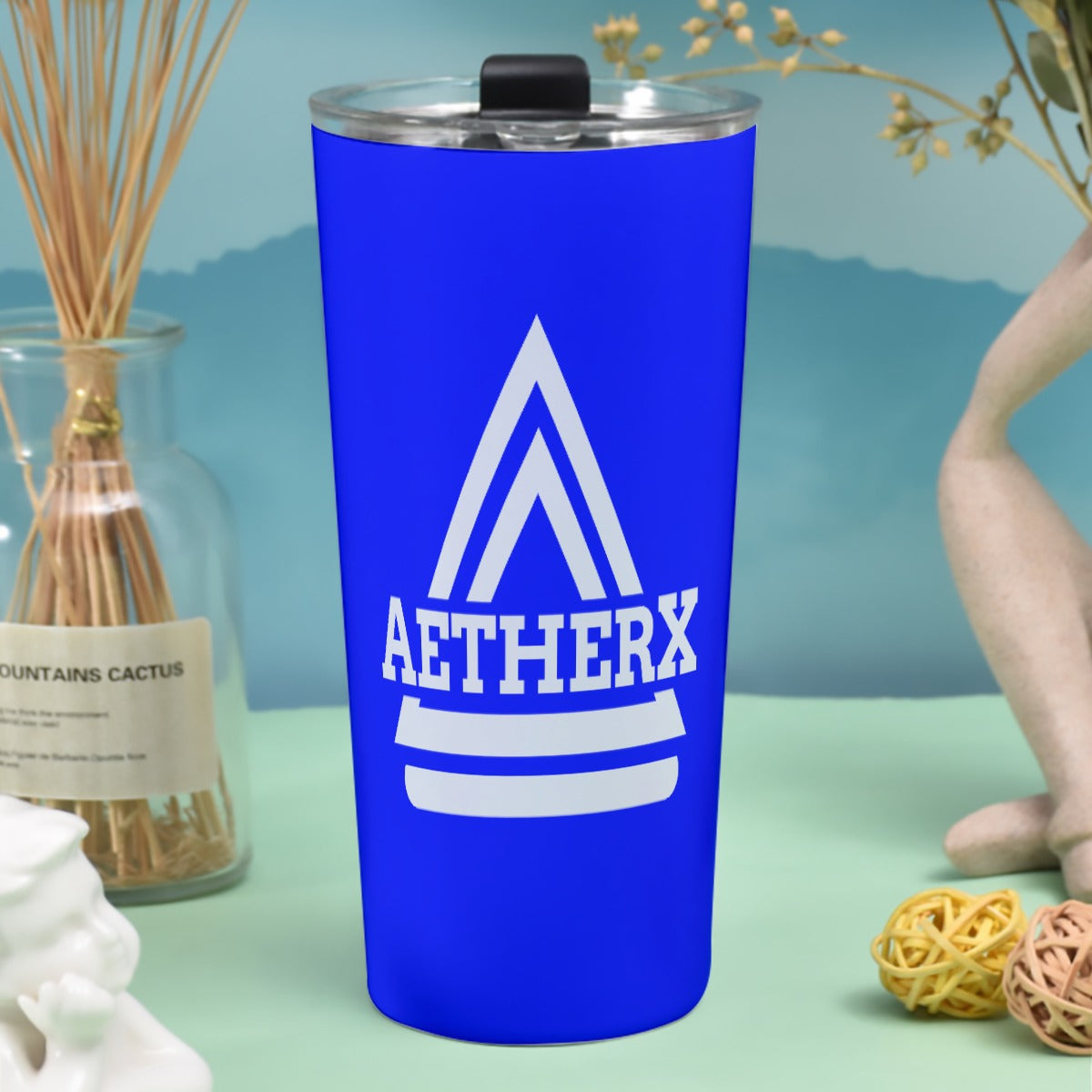 AetherX Charger Tumbler 30oz (Blue)