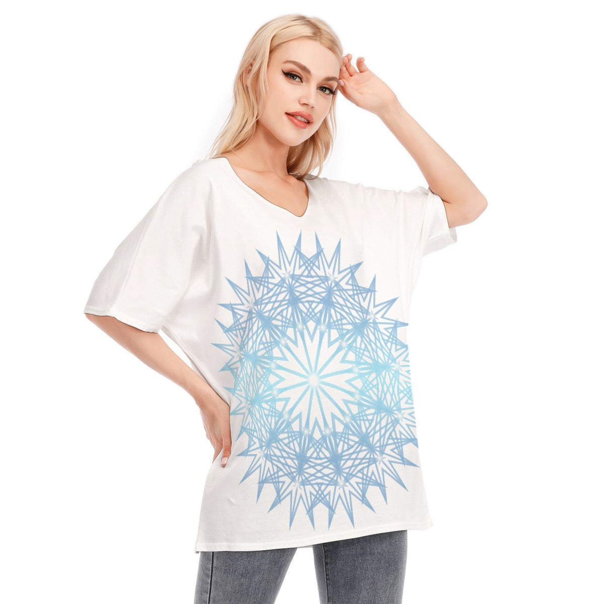 Rejuvenator Sacred G 100% Cotton Women's Blouse