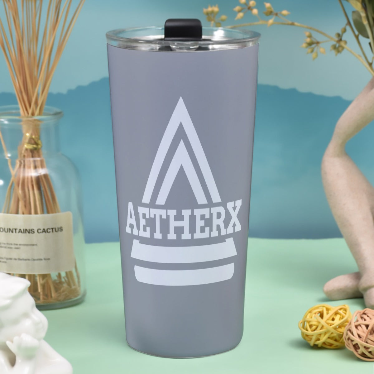AetherX Charger Tumbler 30oz (Gray)