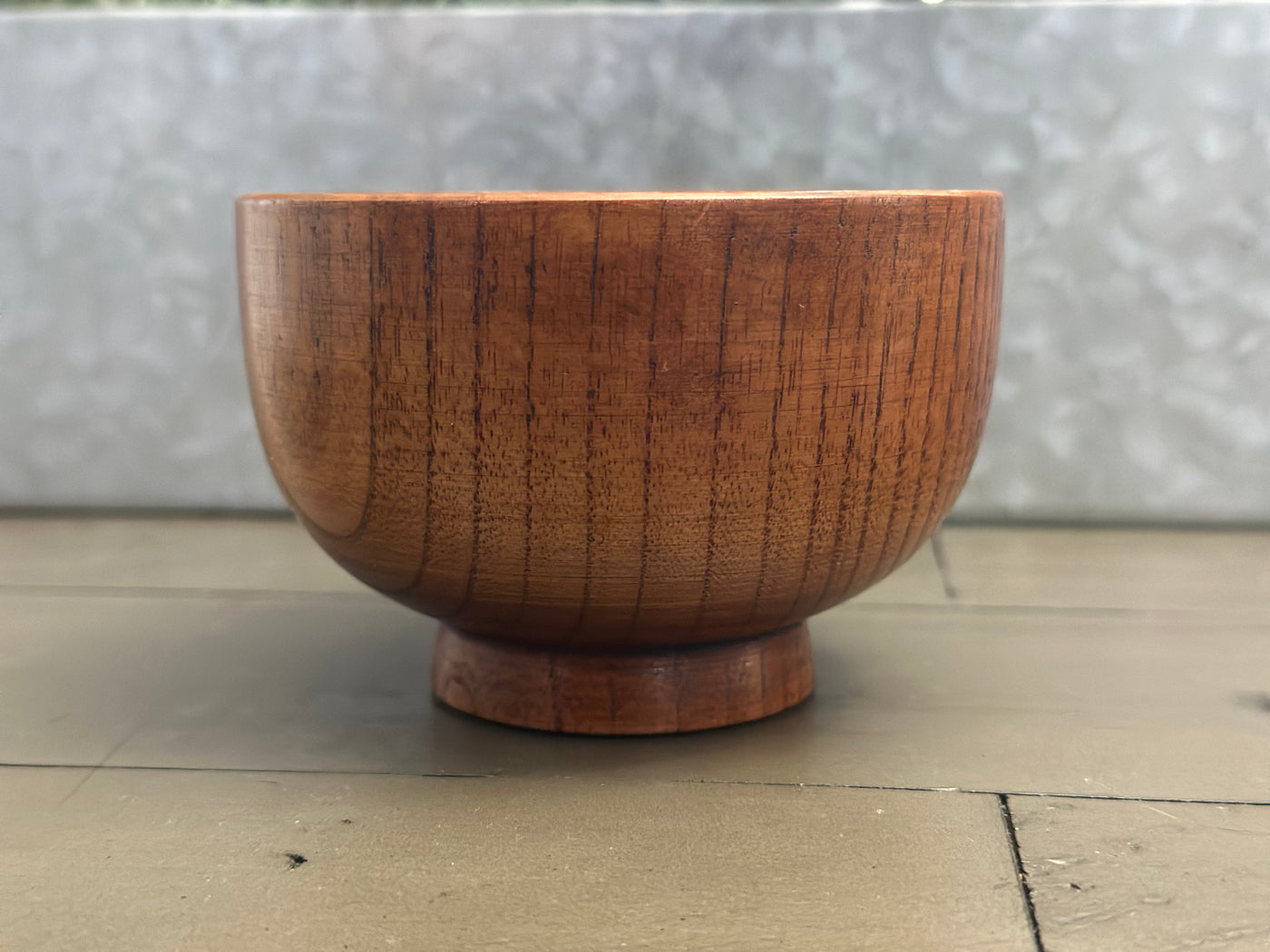 Source-Charged 4" Wooden Snack Bowl