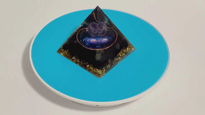 Universal Orgonite Pyramid Array (with Crop Circle Energy)